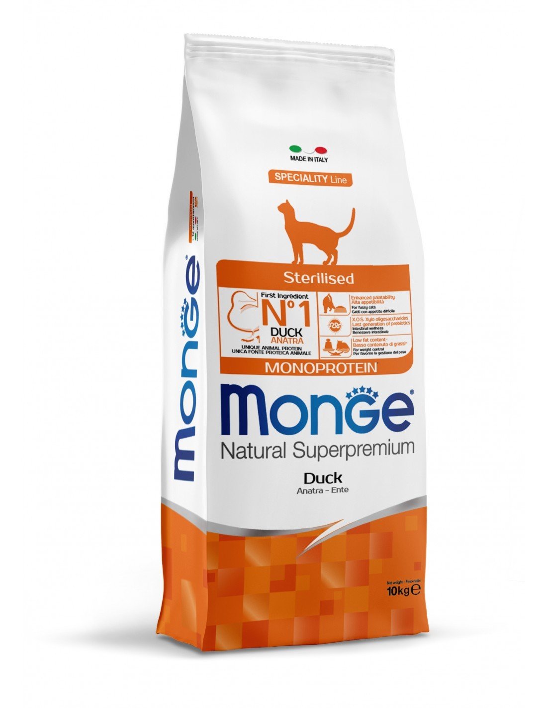 MGM 10kg Monge Cat Superpremium Sterilised Pacetina