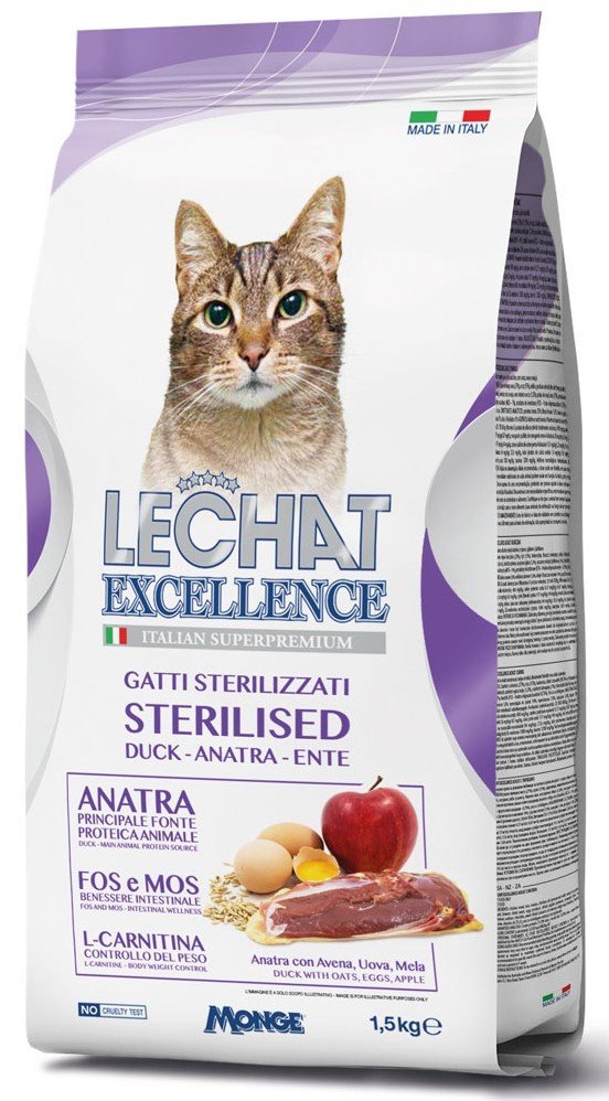 MGL 1.5kg LeChat Excellence pacetina za sterilisane macke