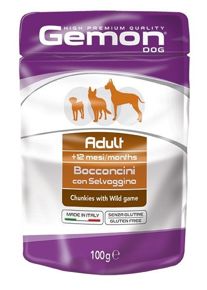 MGG 100gr Gemon Dog Sos adult divljac