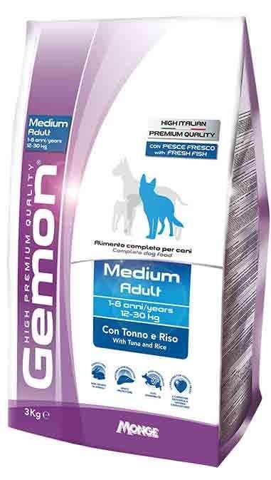 MGG 15kg Gemon Dog Medium Adult tuna (6104)
