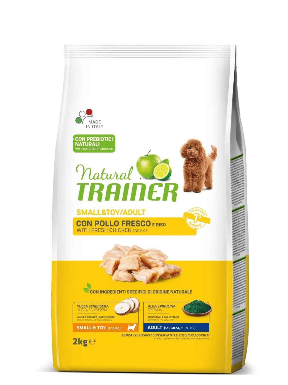 NF 2kg Tr. Natural Dog Small&Toy Pollo e Riso