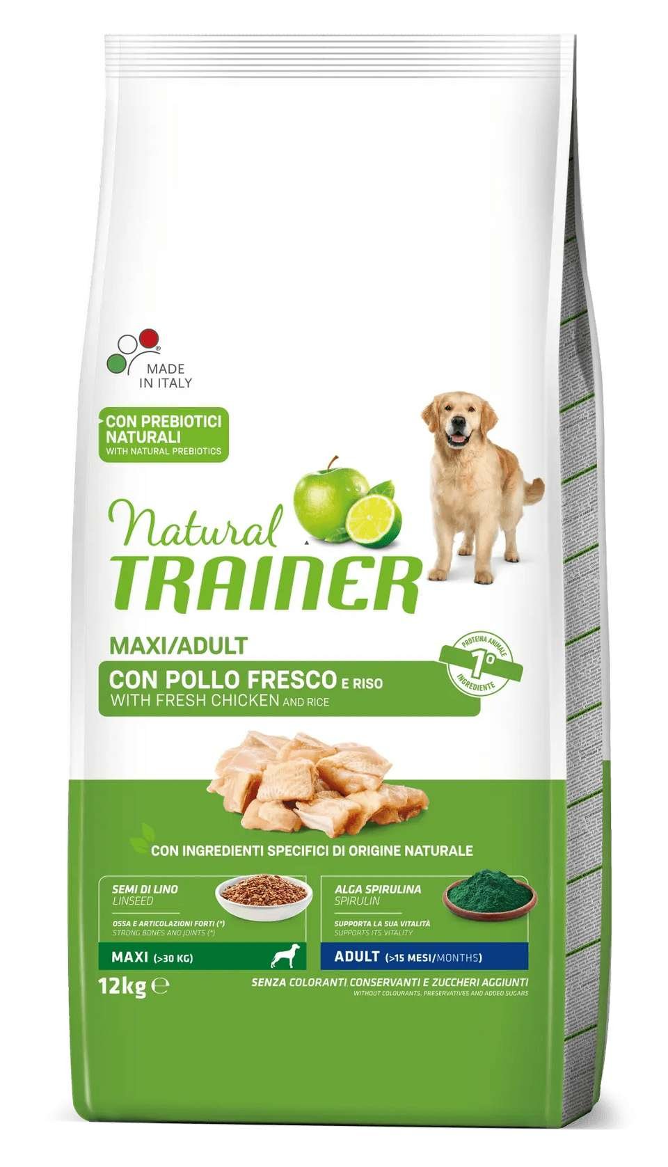 NF 12kg Tr. Natural Dog Maxi Adult Pollo Fresco