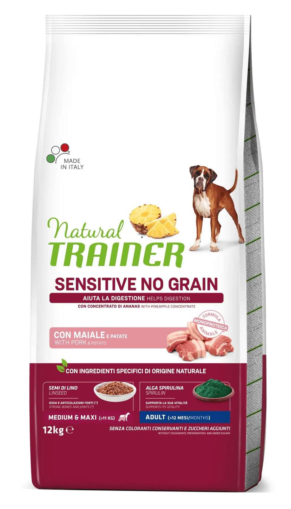 NF 12kg NT sens NO GRAIN AD M/M Pork