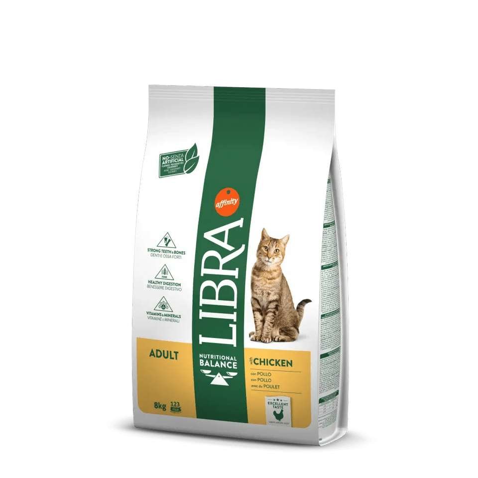 NF 8kg Libra cat ad chicken