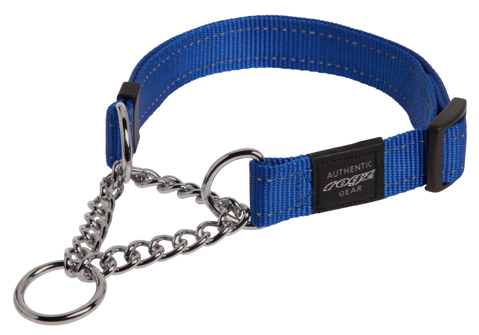 RO RHC06B OBEDIENCE HALF CHECK COLLAR  20mm - 3/4  blauw