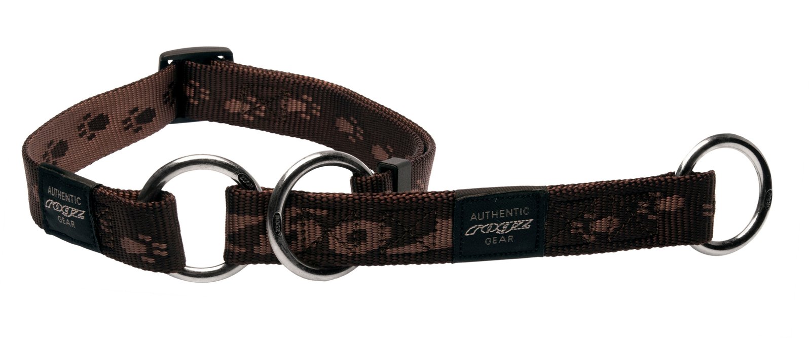 RO RHBC25J WEB HALF CHECK COLLAR  20mm - 3/4 K 2 chocolate