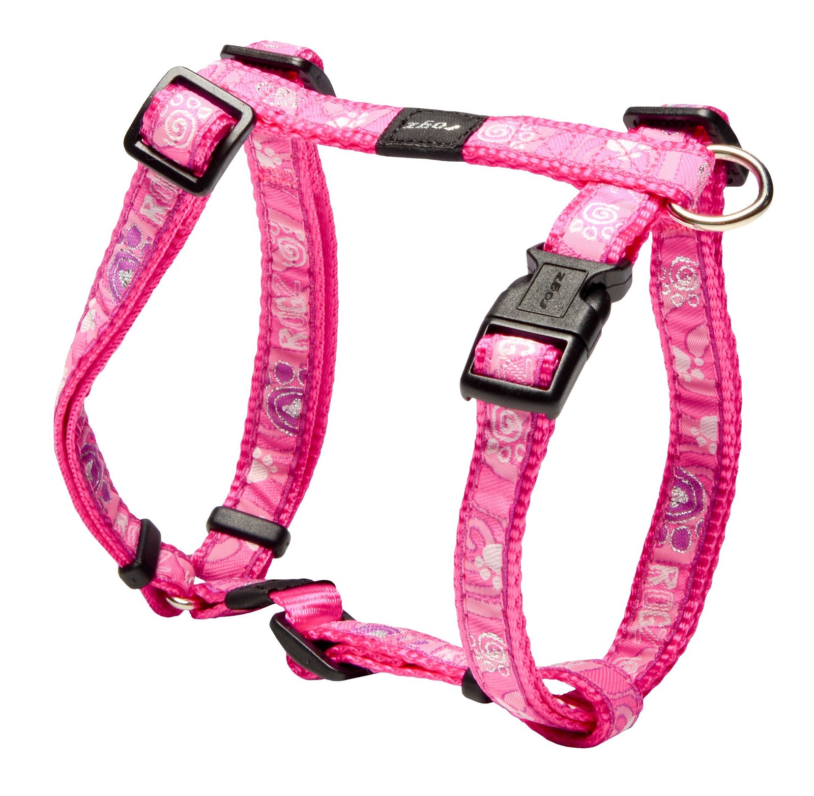 RO RSJ12CA H-HARNESS  16mm - 5/8 Pink Paw