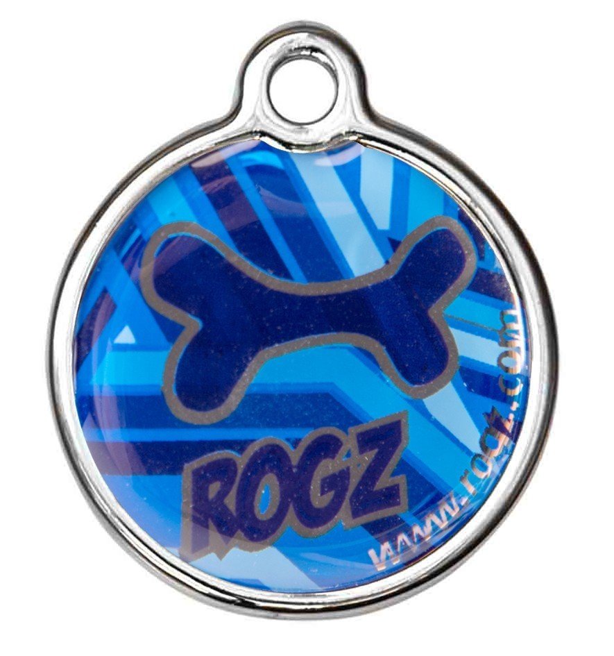 RO RIDM31CD RogZ ID Tag Large Metal Navy Zen
