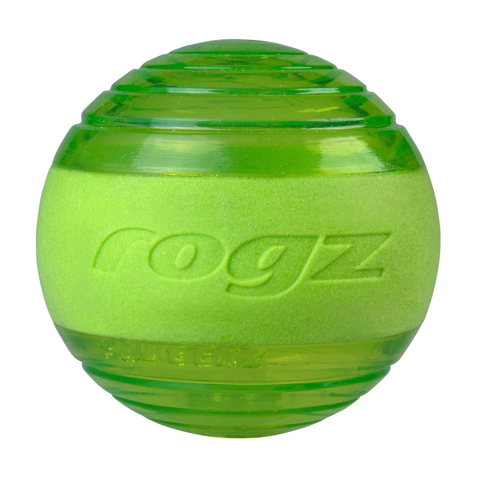 RO RSQ02L Rogz Squeekz Lime Medium 6.4cm
