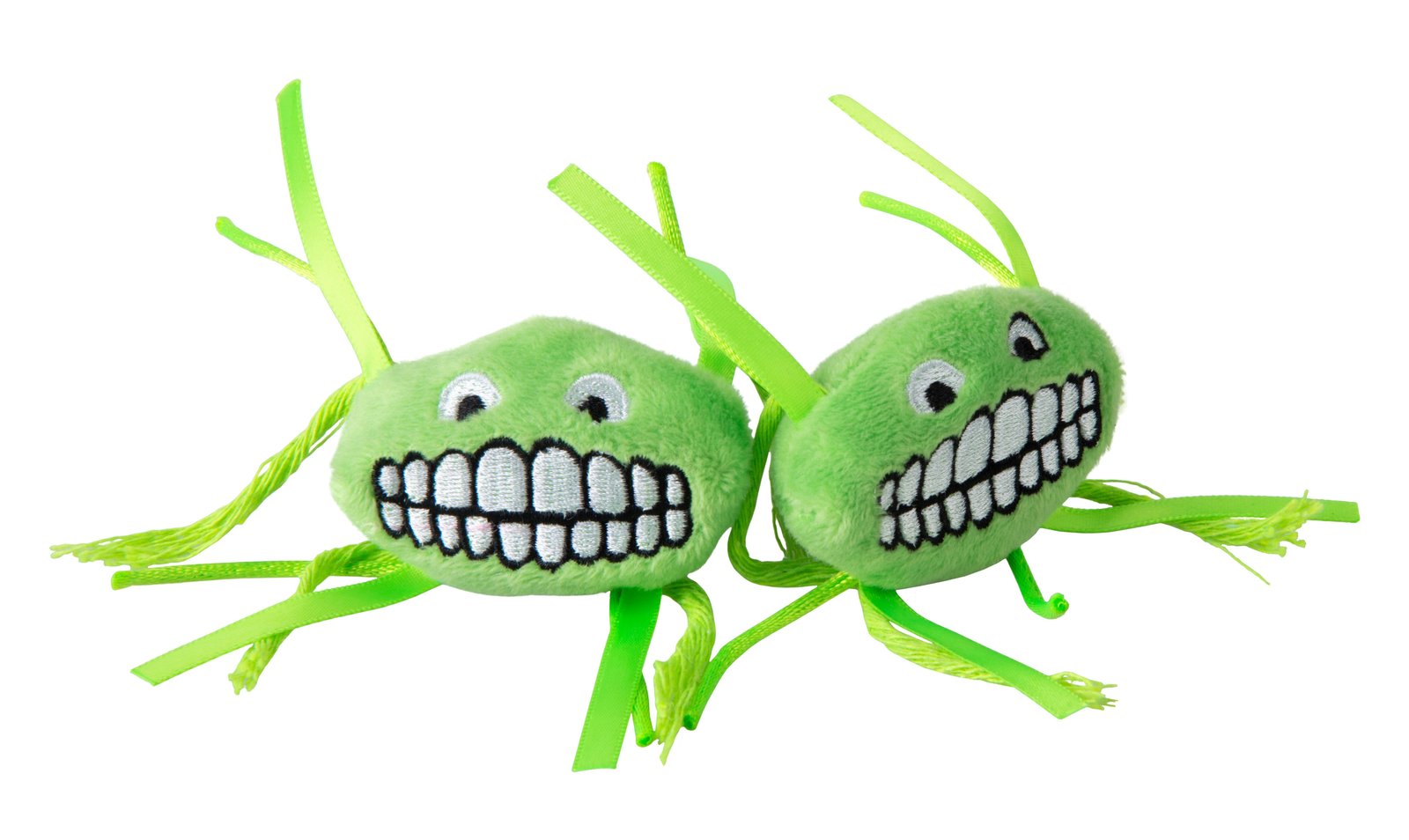 RO RCTC04L Rogz Catnip Flossy Grinz Lime