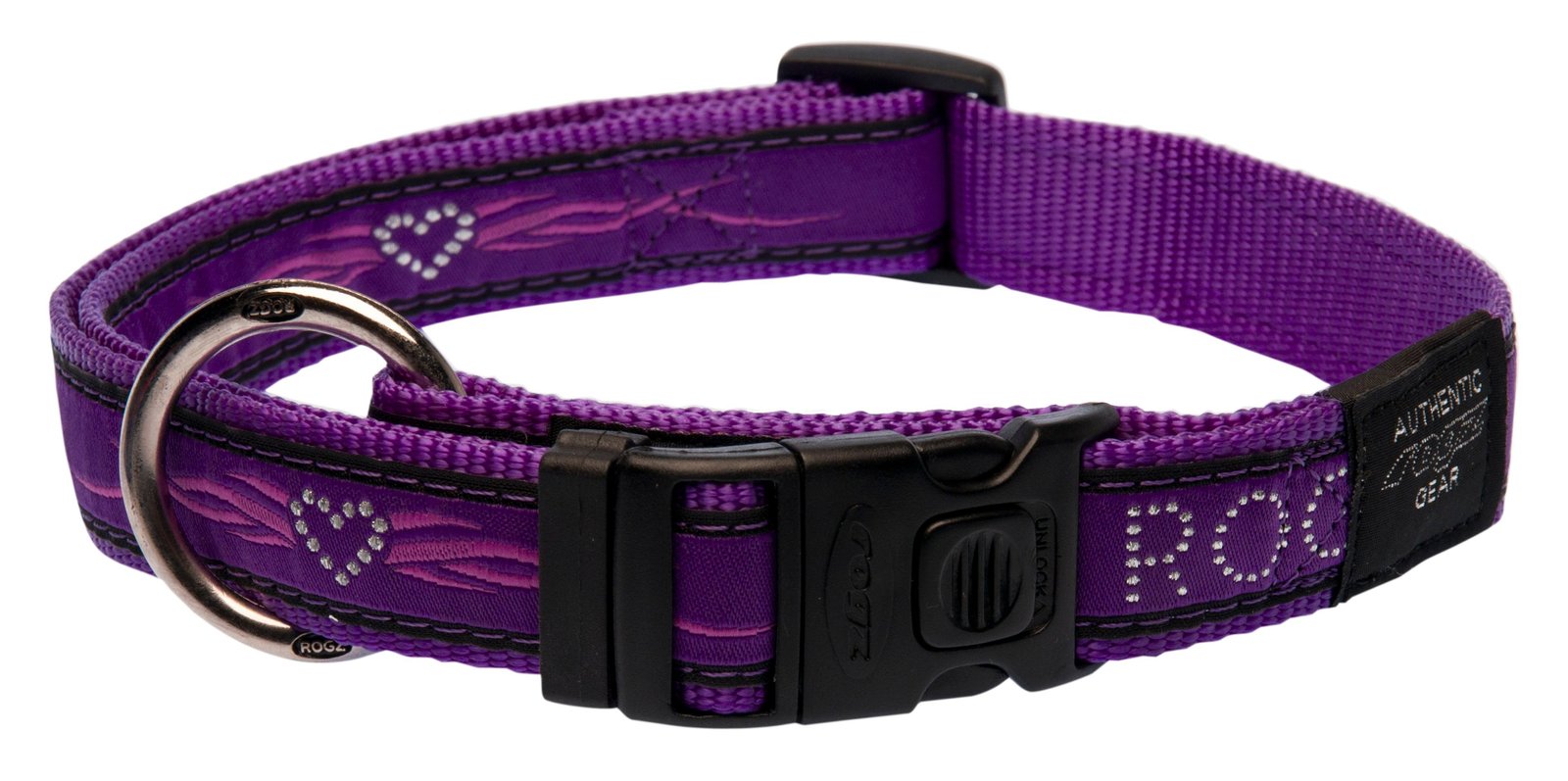 RO RHB03BJ SIDE RELEASE COLLAR  20mm - 3/4 Purple Chrome