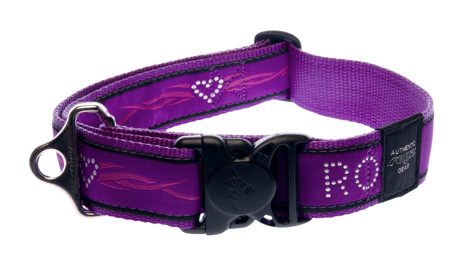 RO RHB04BJ SIDE RELEASE COLLAR  40mm - 1 5/8 Purple Chrome
