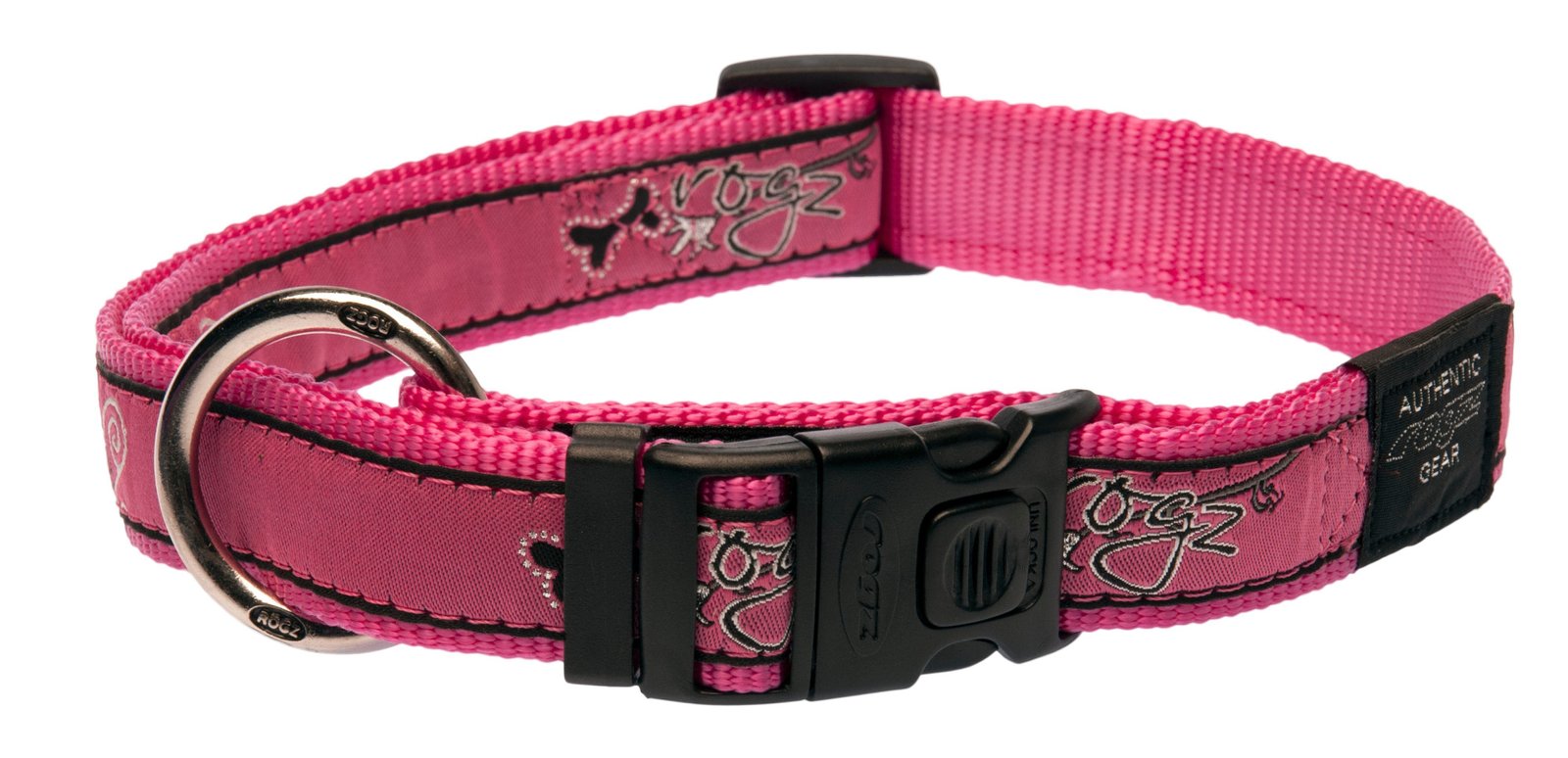 RO RHB03BN SIDE RELEASE COLLAR  20mm - 3/4 Pink Bone