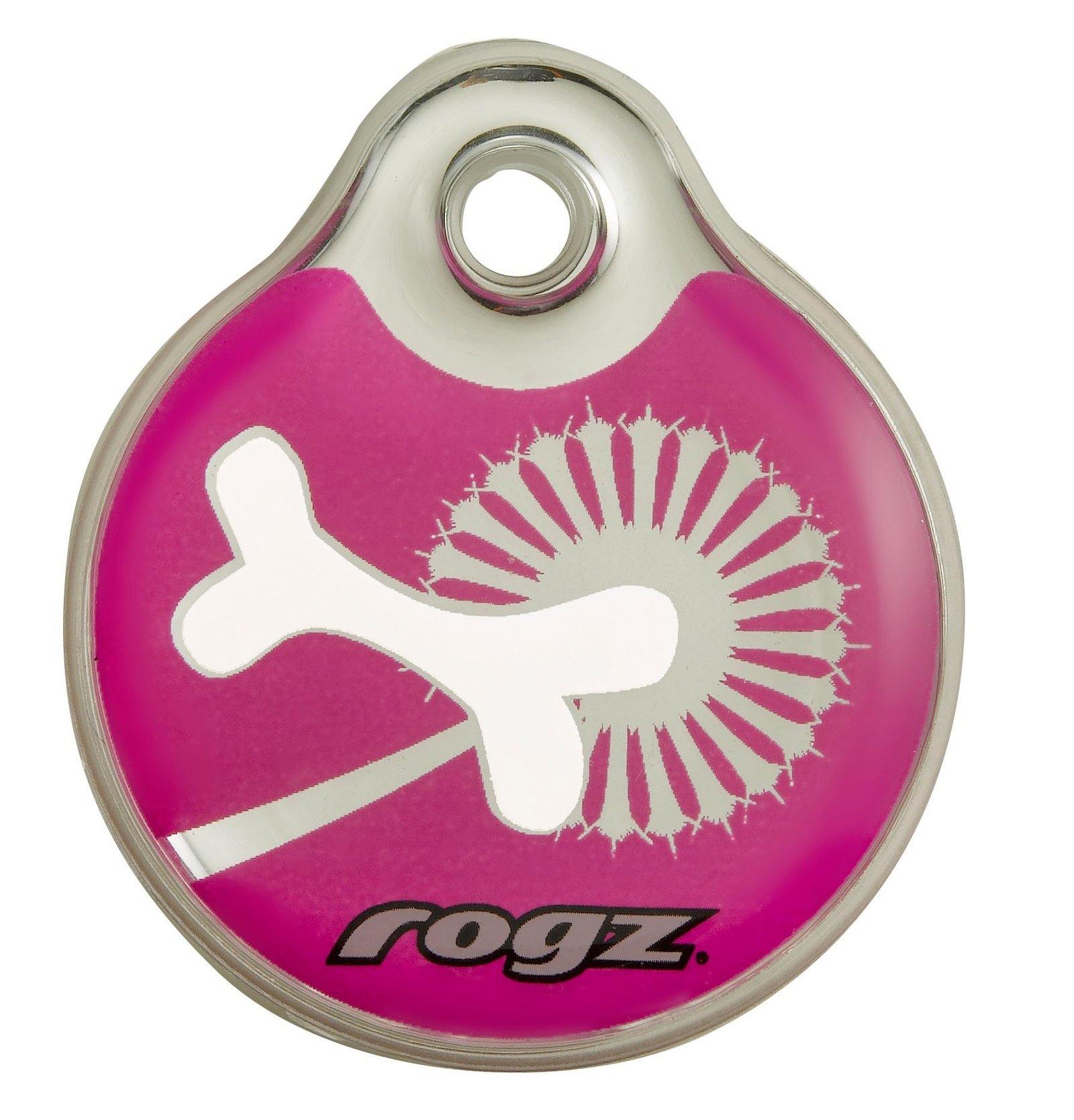 RO RIDR27BN INSTANT ID TAG  SMALL pink Bone
