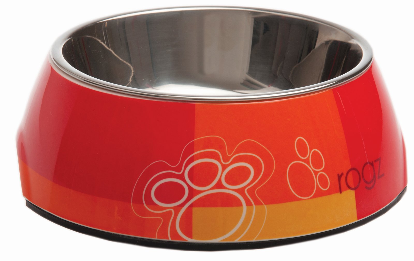 RO RBOWL05BQ Rogz Bowlz Large Tango Paws