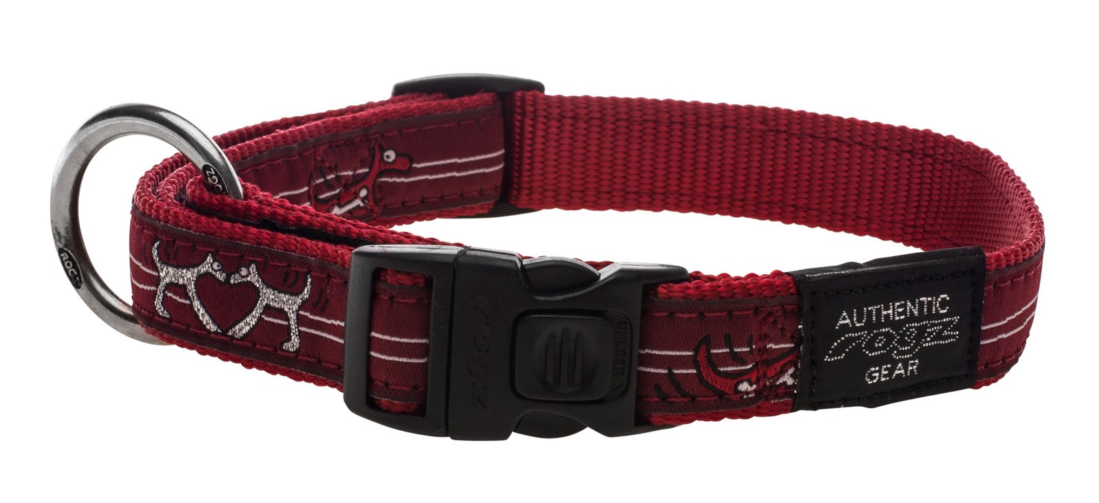 RO RHB03BT SIDE RELEASE COLLAR  20mm - 3/4 Red Heart