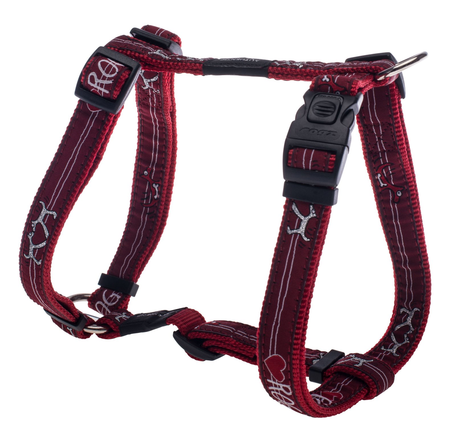 RO RSJ03BT H-HARNESS  20mm - 3/4  Red Heart